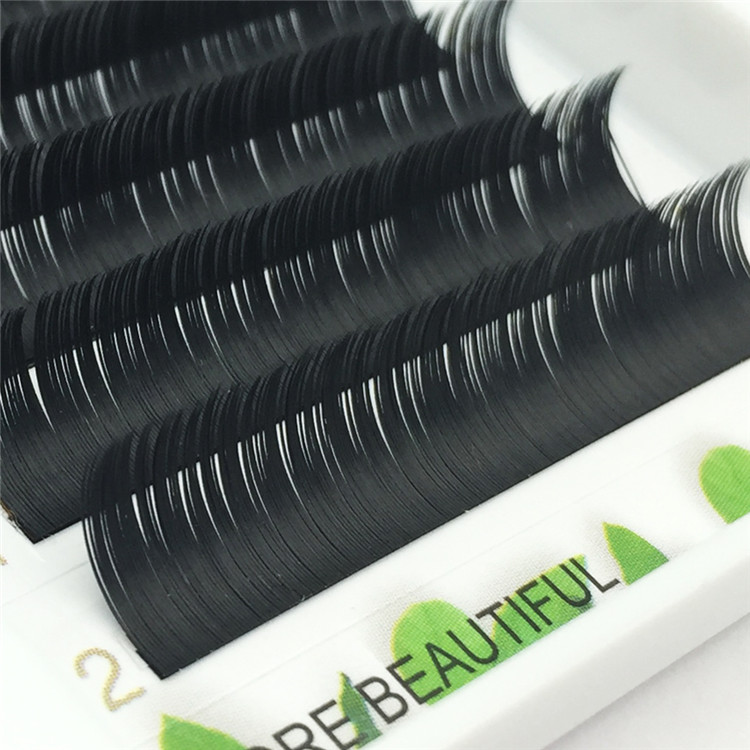 Flat ellipse eyelash extension customize package/label supplier vendor manufacturer plant wholesale JZ02